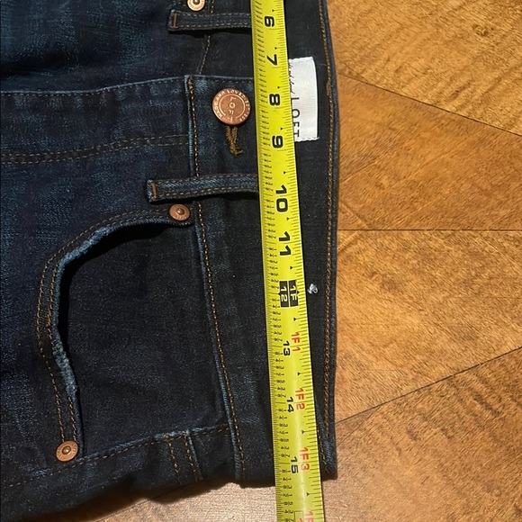 Dark Wash Distressed Jeans - Picture 6 of 10